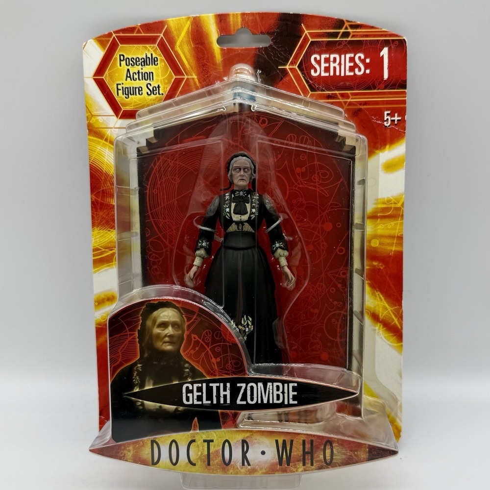 Doctor Who Series 1 Gelth Zombie Action Figure Underground Toys 2004